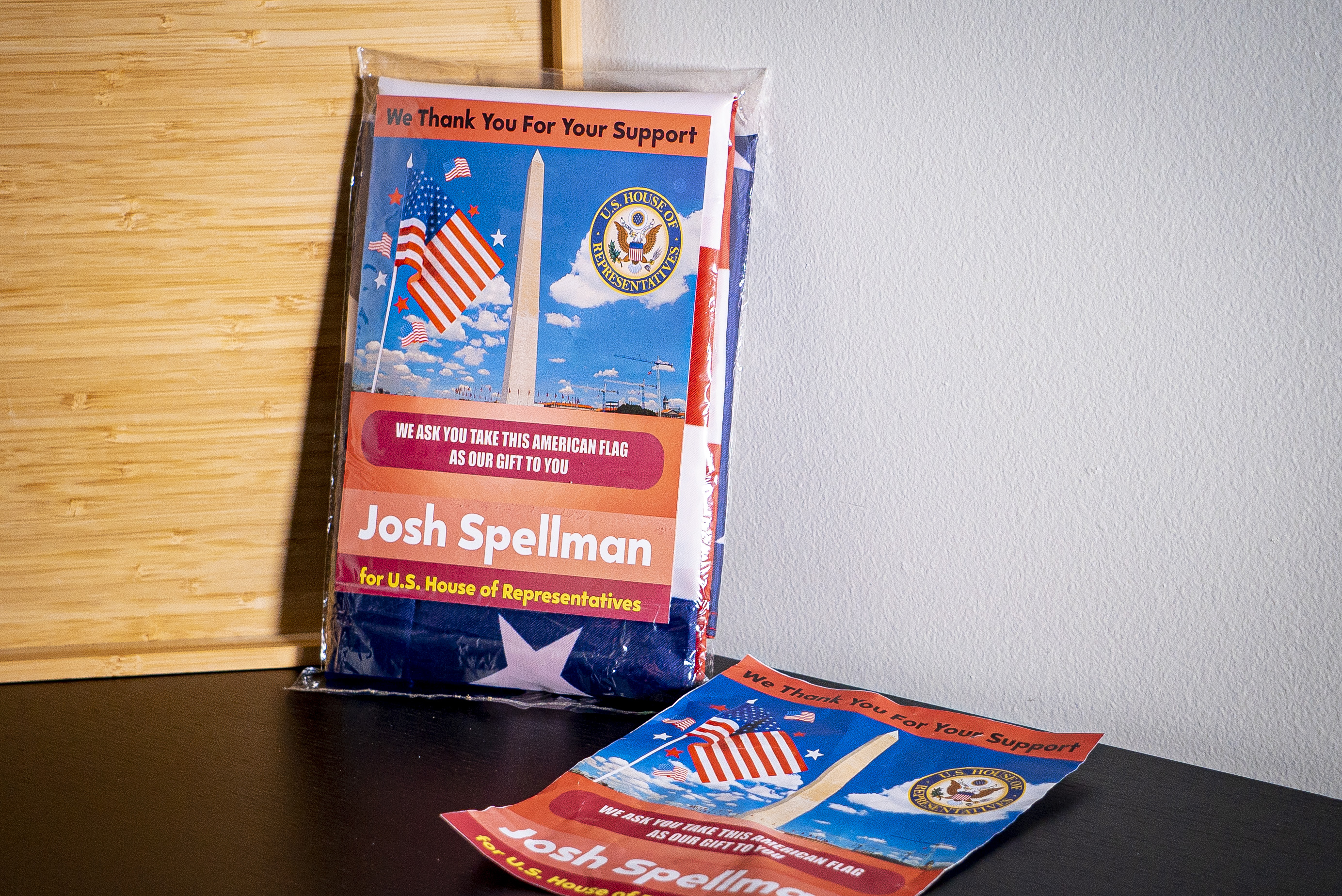 Promotional U.S. Flag and Letter